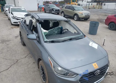 2018 Hyundai Accent Se z USA, uszkodzony, nr VIN 3KPC24A33JE021635